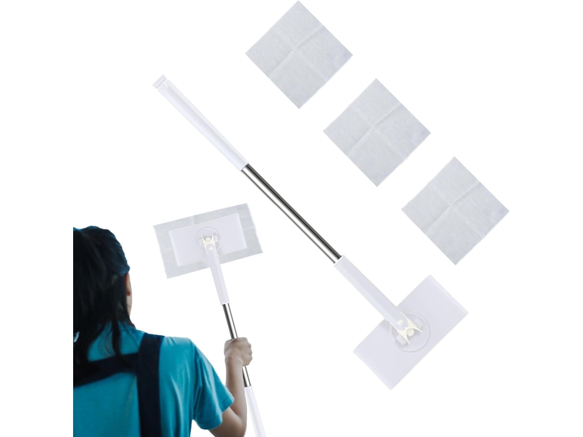 Esfregão Portátil, Mini Esfregão Para Espaços Pequenos, Toalhas De Rosto Compatíveis Com Vassoura 70cm 27, 5 Polegadas