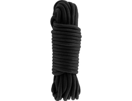 Corda De Bondage - Não Especificado - 10m - Preto - Confortável - Flexível