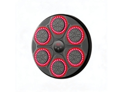 Máquina de Boxe Bluetooth para Treinamento, Suporte de Parede para Socos, Equipamento Eletrônico Musical Vermelho DIGITALLAB
