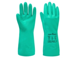 Luva Química Nitrosafe Resistência E Conforto Para O Seu Trabalho / Verde / S Portwest
