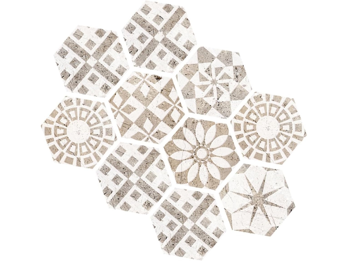 Adesivo Impermeável Para Piso Em Pvc Com Efeito De Parquet Floral