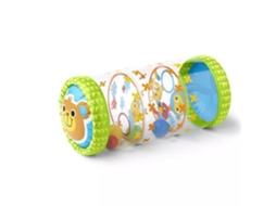 Primerox rolo Inflável Bebê Pvc com Bolas e Sinos para Desenvolvimento Precoce 3 Meses a 3 Anos