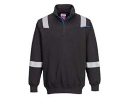Moletom Wx3 Fr Modaflame Para Proteção Térmica Preto / Xxl
