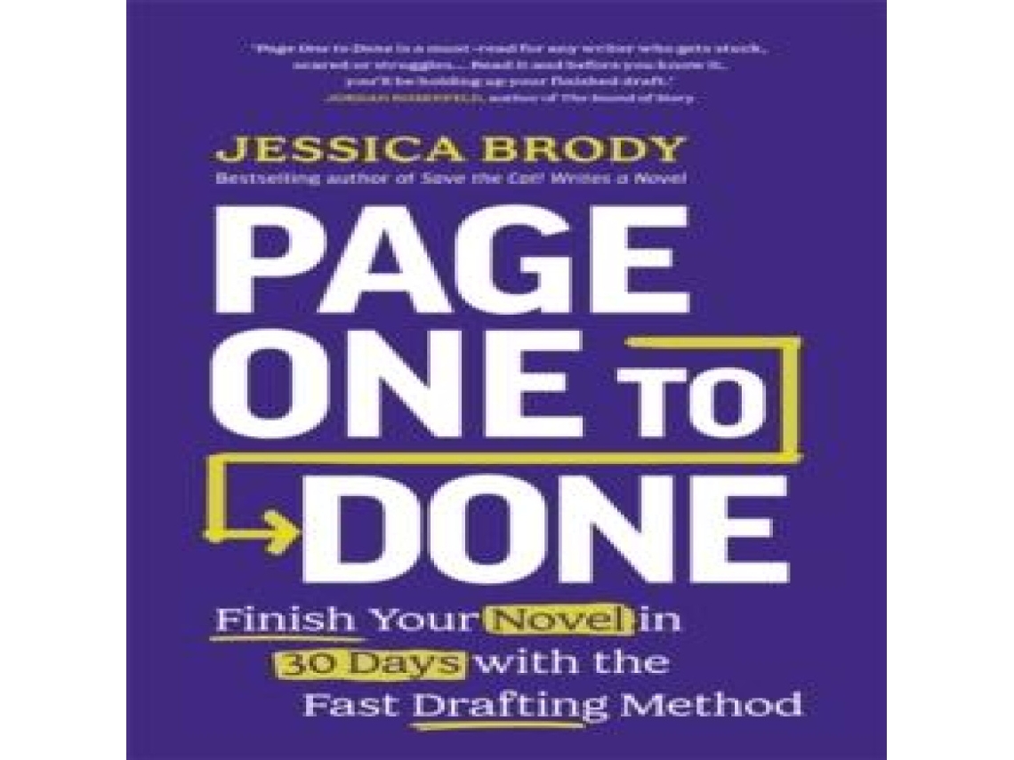 Livro Page One to Done de Jessica Brody (Inglês)
