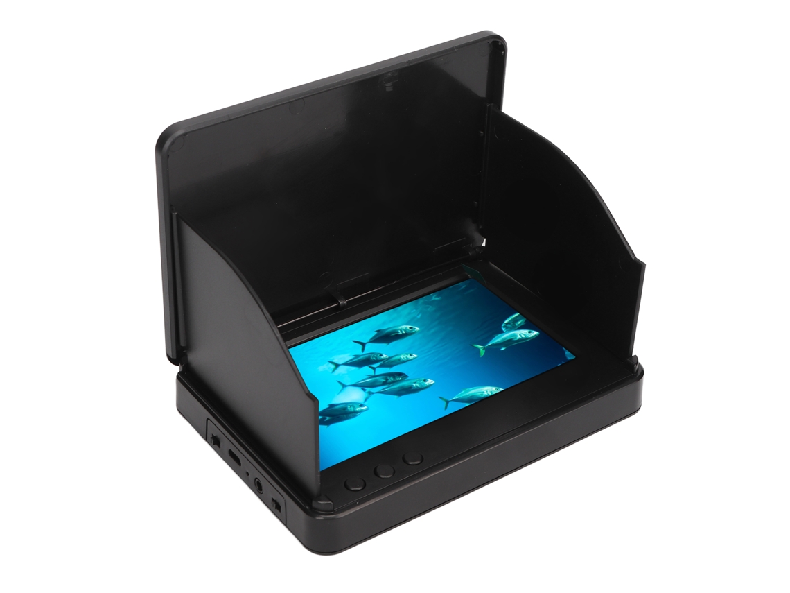 Câmera De Pesca Hd 5.0 Polegadas Ip67 Protetor Solar Monitor Lcd