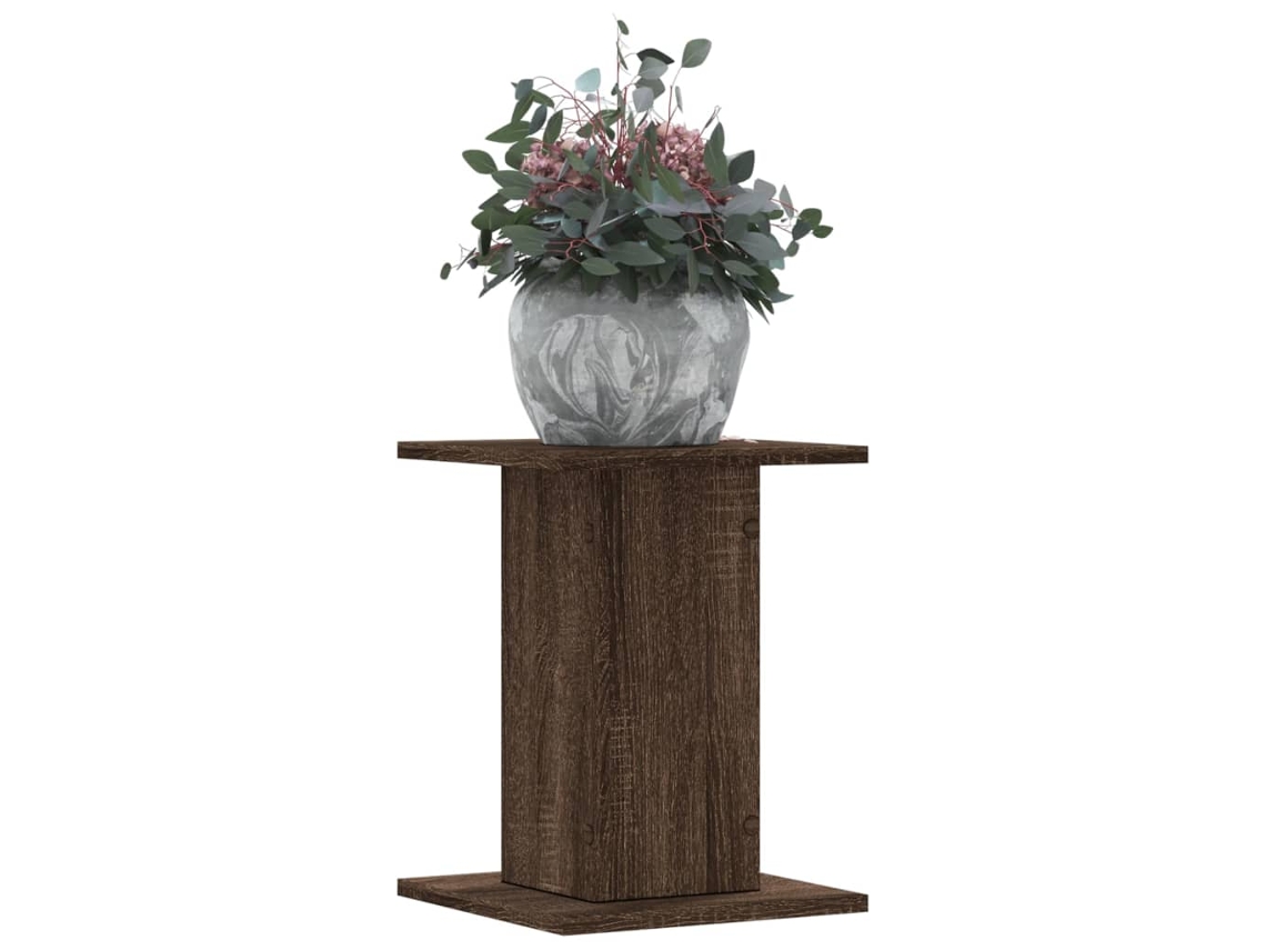 Vidaxl Suportes P/ Plantas 2 Pcs 30x30x40 Cm Derivados De Madeira