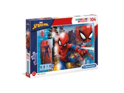 Puzzle Super 104 Peças Spiderman Clementoni