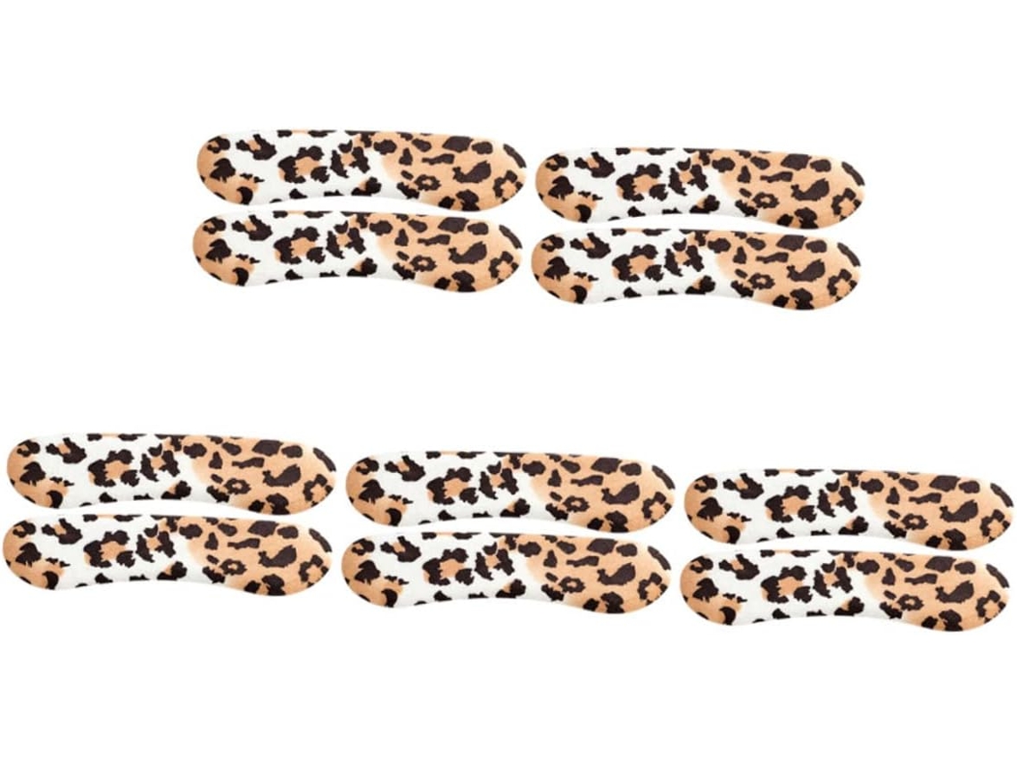 Calcanhares De Esponja Invisíveis E Antidesgaste, 5 Pares, Autoadesivos, Acolchoados E Respiráveis, Para Calçados