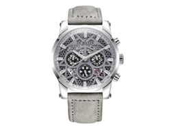 Relógio De Pulso Multifuncional Ochstin 5052b Para Negócios, À Prova D'água, Com Pulseira De Couro E Mecanismo De Quartzo.