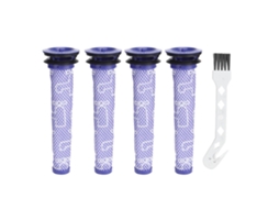 Acessórios de Reposição de Filtro Pré e Pincel para Aspirador Dyson Dc58 Dc59 V6 V7 V8