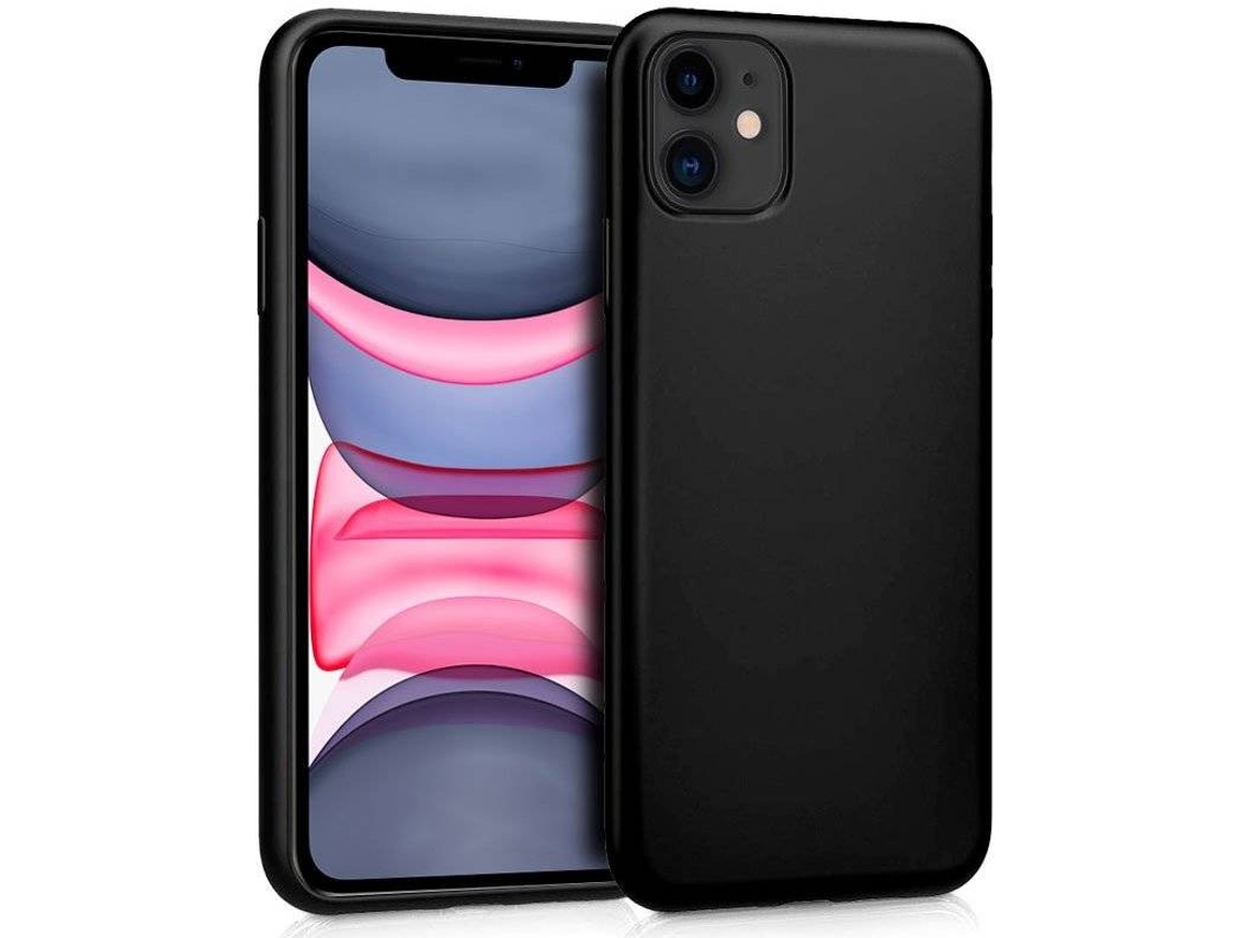 Capa iPhone 11 Silicone Preto