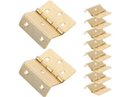 Conjunto De 10 Dobradiças Ferro Estilo Antigo Para Armários, Portas,