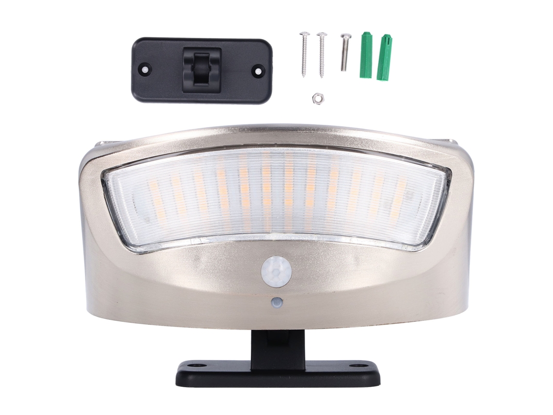 Luminária de Parede Solar Super Brilhante com 4 Modos CHABERLU