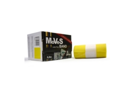 Mvs Banda De Resistência Sem Látex 5,5 M Amarela - Resistência Suave