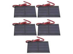 Painel Solar Mini Laxiscreed Com Fio De 30cm E Potência De 0,65w