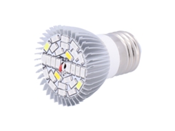 Lâmpada de crescimento para plantas espectro completo 10W 700lm para jardim indoor hidroponia 85V-265V | S/MARCA