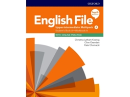 Livro English File UpperIntermediate MultiPack A Students Book A With Workbook A And Online Practic (Inglês)
