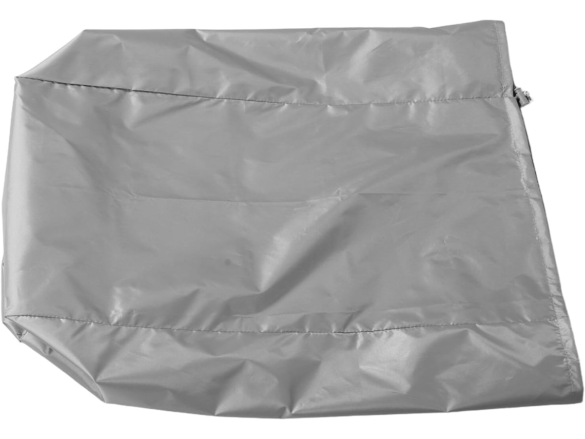 Camada impermeável e resistente a impactos em tecido Oxford 210D, adequada para camping e estações de carga.
