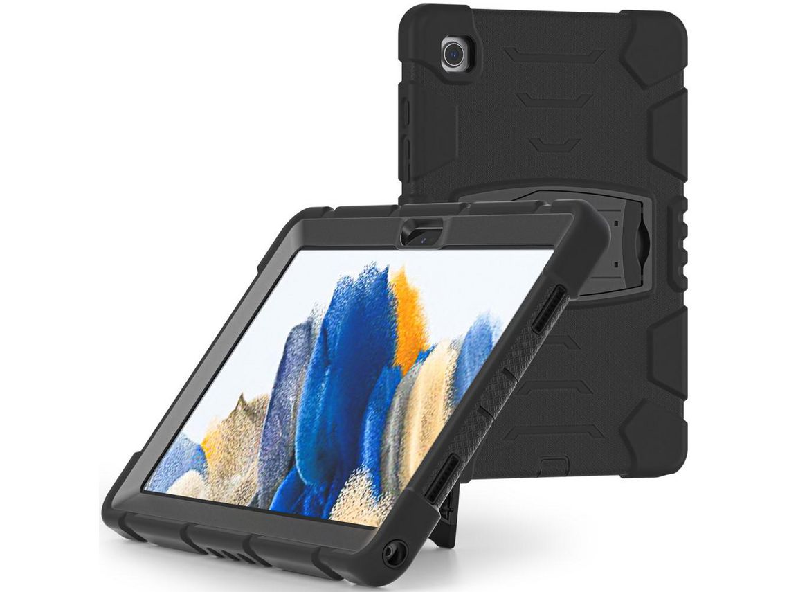 Capa de Silicone para Samsung Galaxy Tab a8 10.5 (2021) x200/205 Preto