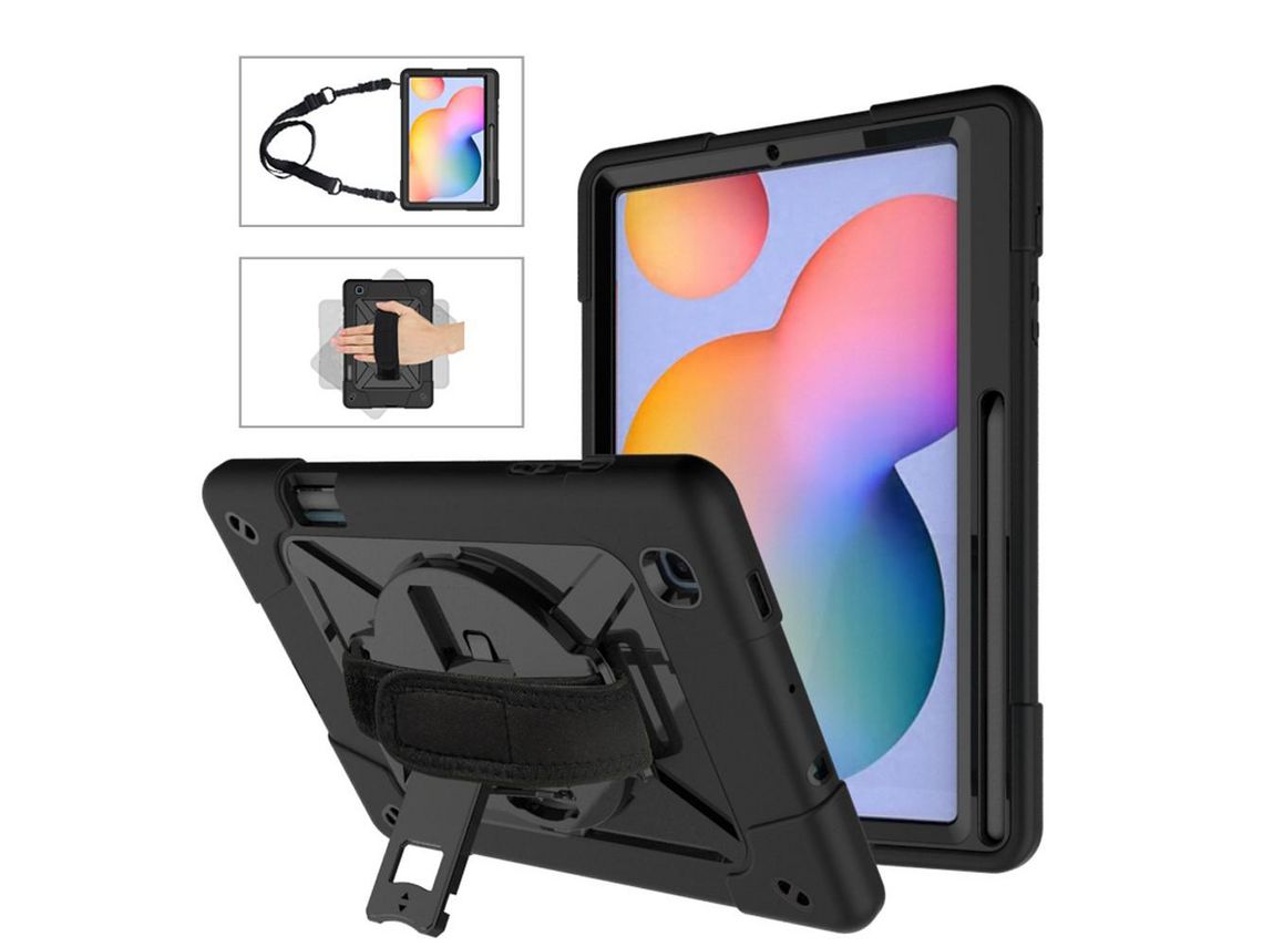 Capa de Silicone para Samsung Galaxy Tab s6 lite Preto