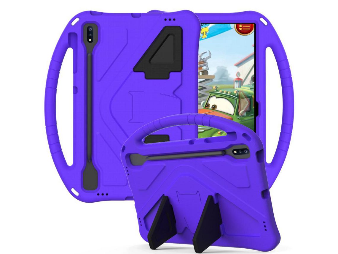 Capa para Samsung Galaxy Tab s7 fe/Tab s7 plus Roxo