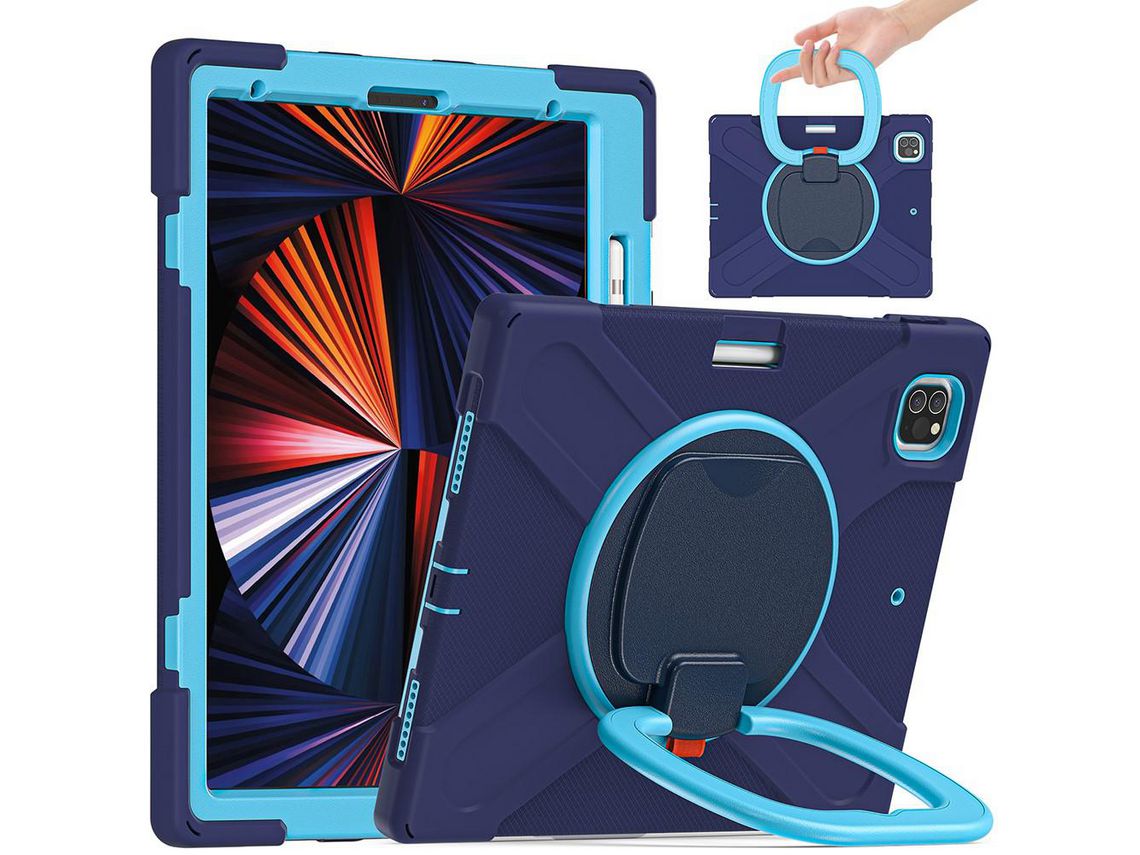 Capa para iPad Pro 12.9 (2021) Azul