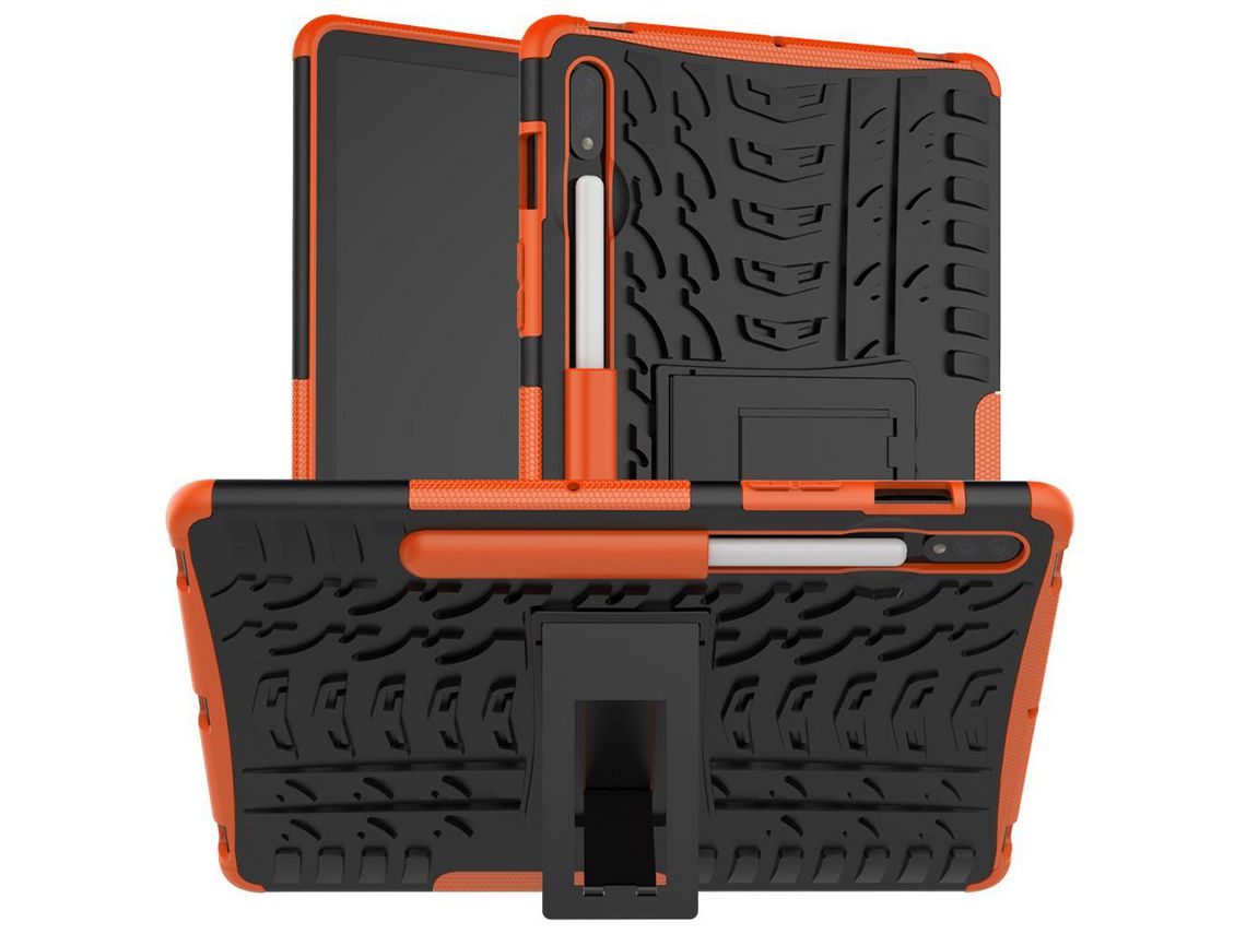 Capa para Samsung Galaxy Tab s7 t870 Laranja