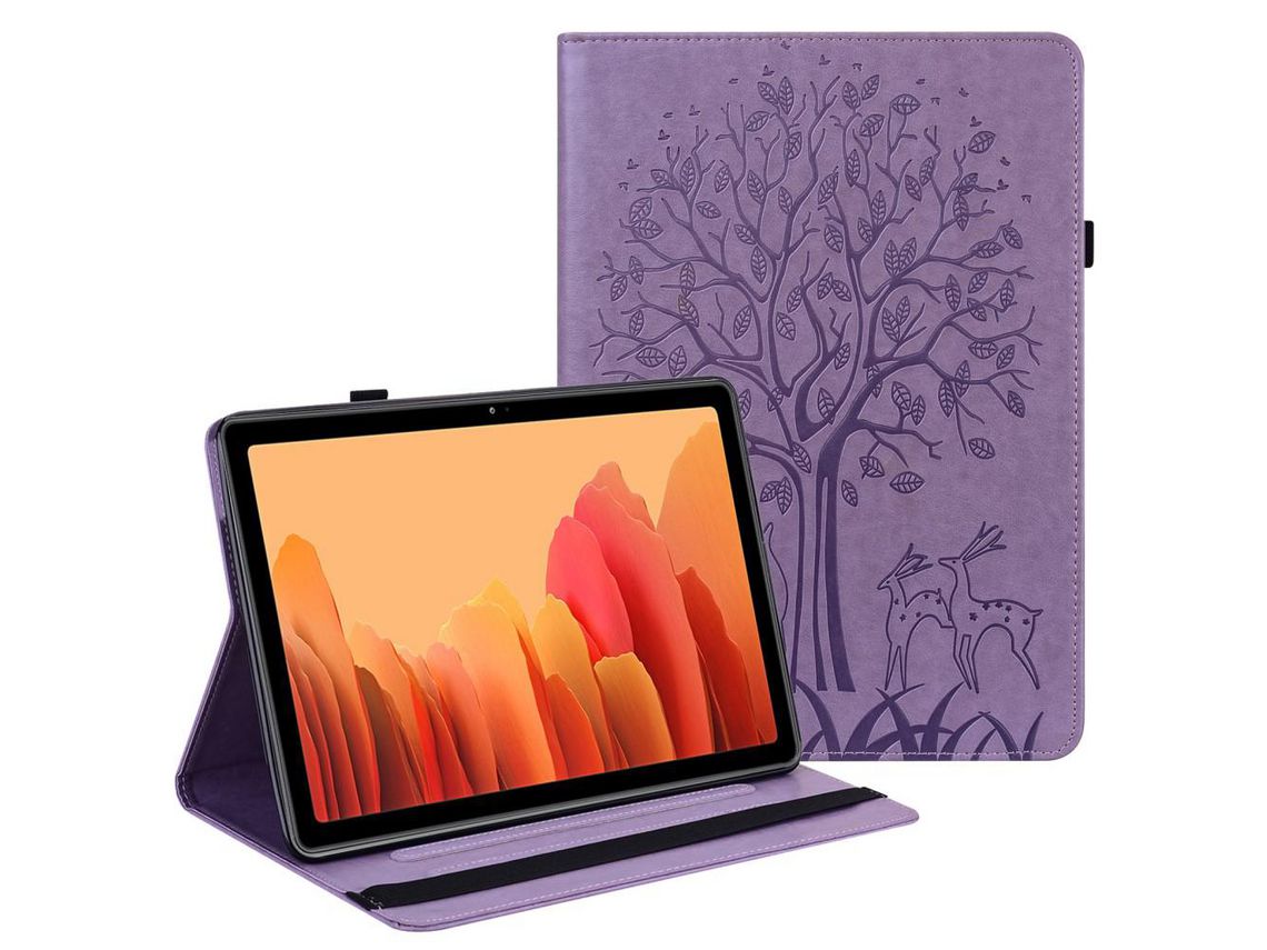 Capa para Samsung Galaxy Tab a 10.1 (2019) sm-t510 (wi-fi)/sm-t515 (lte) Roxo