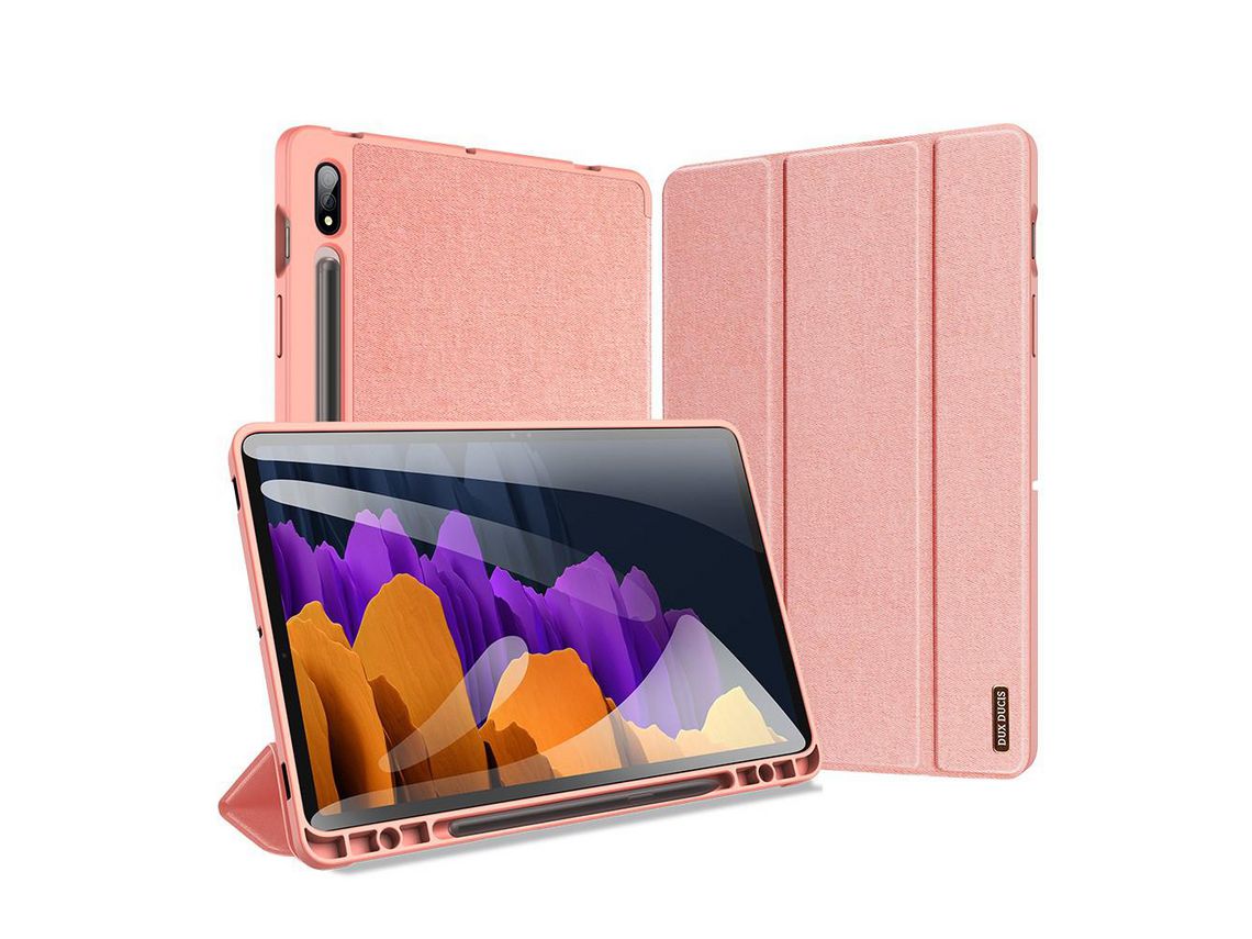 Capa para Samsung Galaxy Tab s7 Rosa