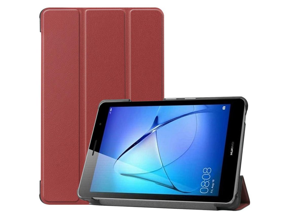 Capa para Huawei Matepad t8 Castanho