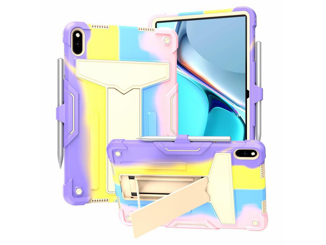 Capa de Silicone para Huawei Matepad 11 (2021) Rosa