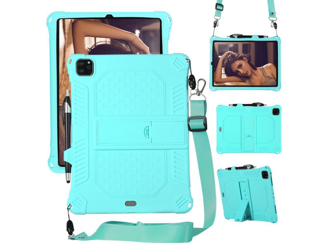 Capa de Silicone para iPad Pro 11 (2020)/(2018) Azul