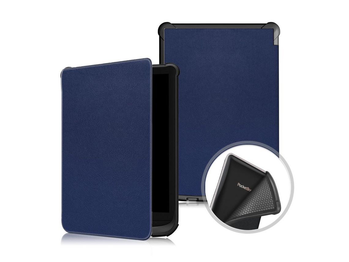 Capa para Pocketbook 616/627/632/632 plus Azul
