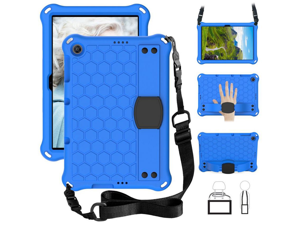 Capa para Huawei enjoy Tablet 2 10.1/Matepad t 10s 10.1 /t 10 9.7 /honor pad 6 10.1 /x6 10.1 Azul