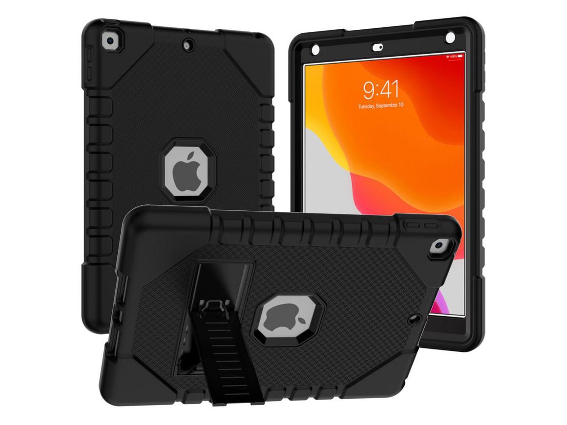 Capa para iPad 10.2 (2021)/(2020)/(2019) Preto