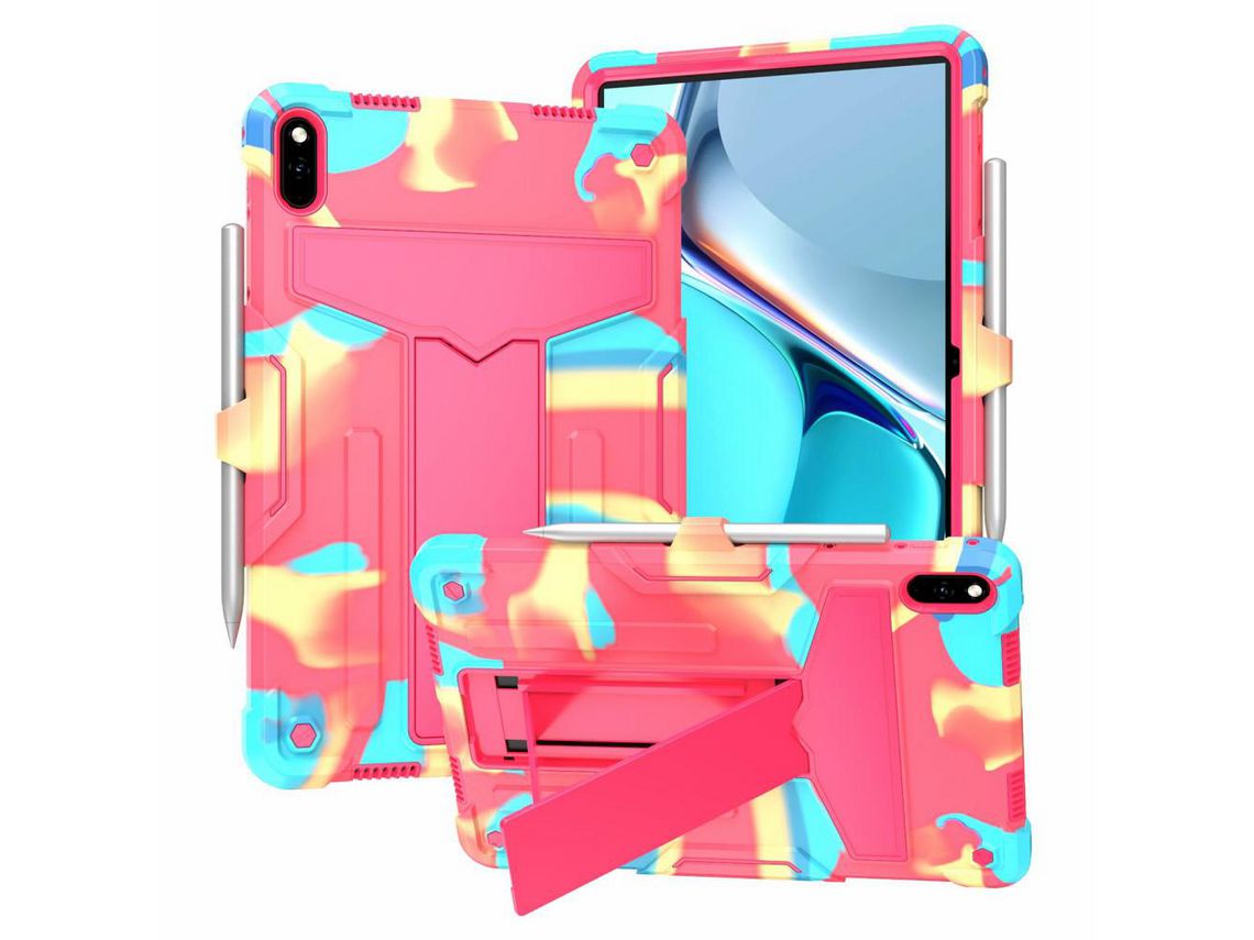Capa de Silicone para Huawei Matepad 11 (2021) Rosa