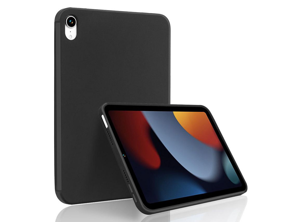 Capa de Silicone para iPad Mini (2021) Preto