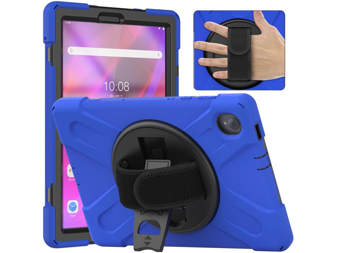 Capa de Silicone para Lenovo Tab k10/m10 plus Azul