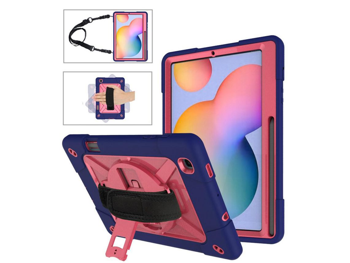 Capa de Silicone para Samsung Galaxy Tab s6 lite Rosa