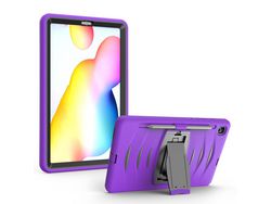 Capa de Silicone para Samsung Galaxy Tab s6 lite p610 Roxo