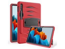 Capa de Silicone para Samsung Galaxy Tab s7 t870/t875 Vermelho