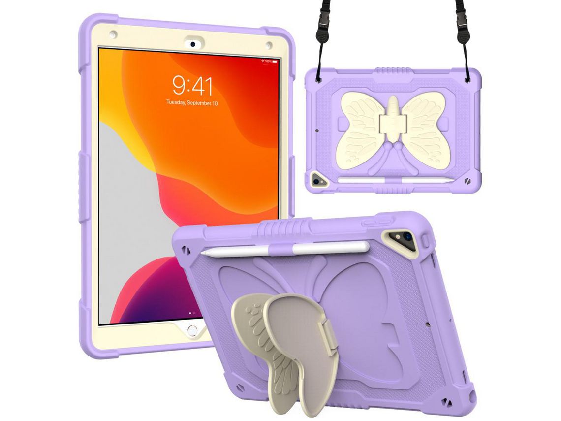 Capa para iPad 10.2 (2021)/(2020)/(2019) Roxo