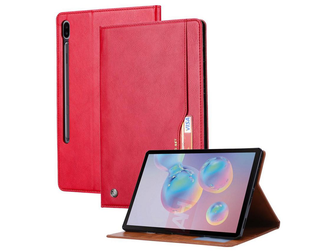 Capa para Samsung Galaxy Tab s8 plus Vermelho