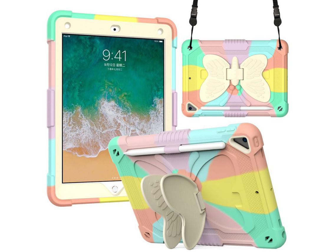 Capa para iPad 9.7 (2018)/(2017)/iPad Air 2 Rosa