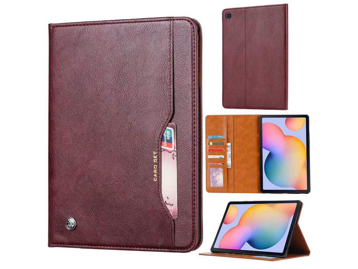 Capa para Samsung Galaxy Tab s6 lite/p610/p615 Vermelho