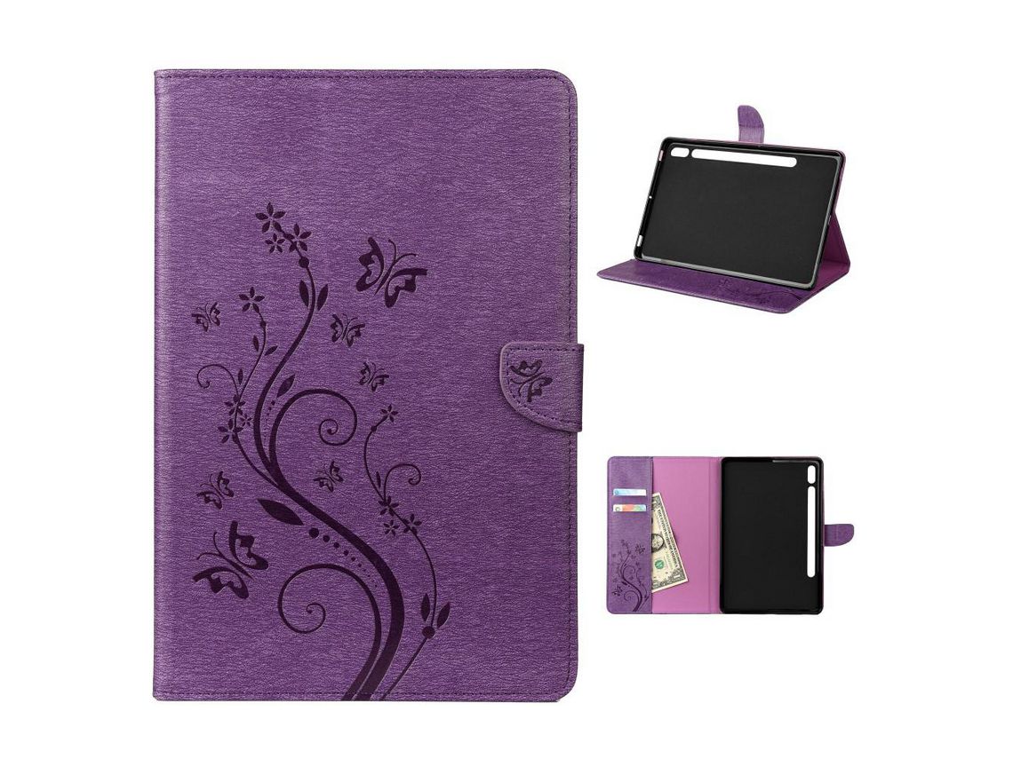 Capa para Samsung Galaxy Tab s7 Roxo