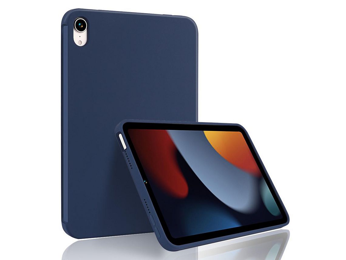 Capa de Silicone para iPad Mini (2021) Azul