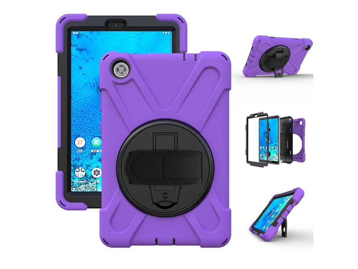 Capa de Silicone para Lenovo Tab m8 8 tb-8505f/8505x Roxo