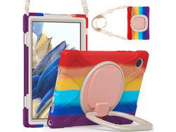 Capa de Silicone para Samsung Galaxy Tab a8 10.5 (2021) Vermelho