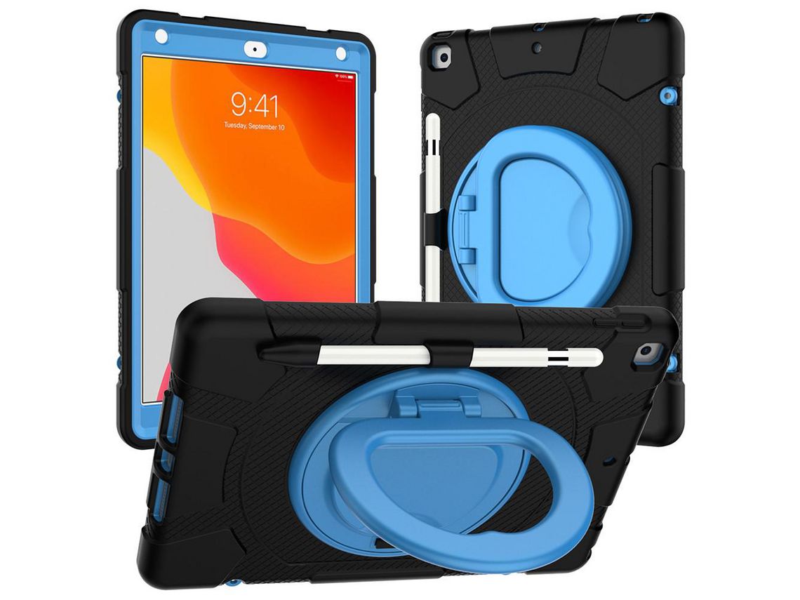 Capa para iPad 10.2 (2019)/(2020)/(2021) Preto